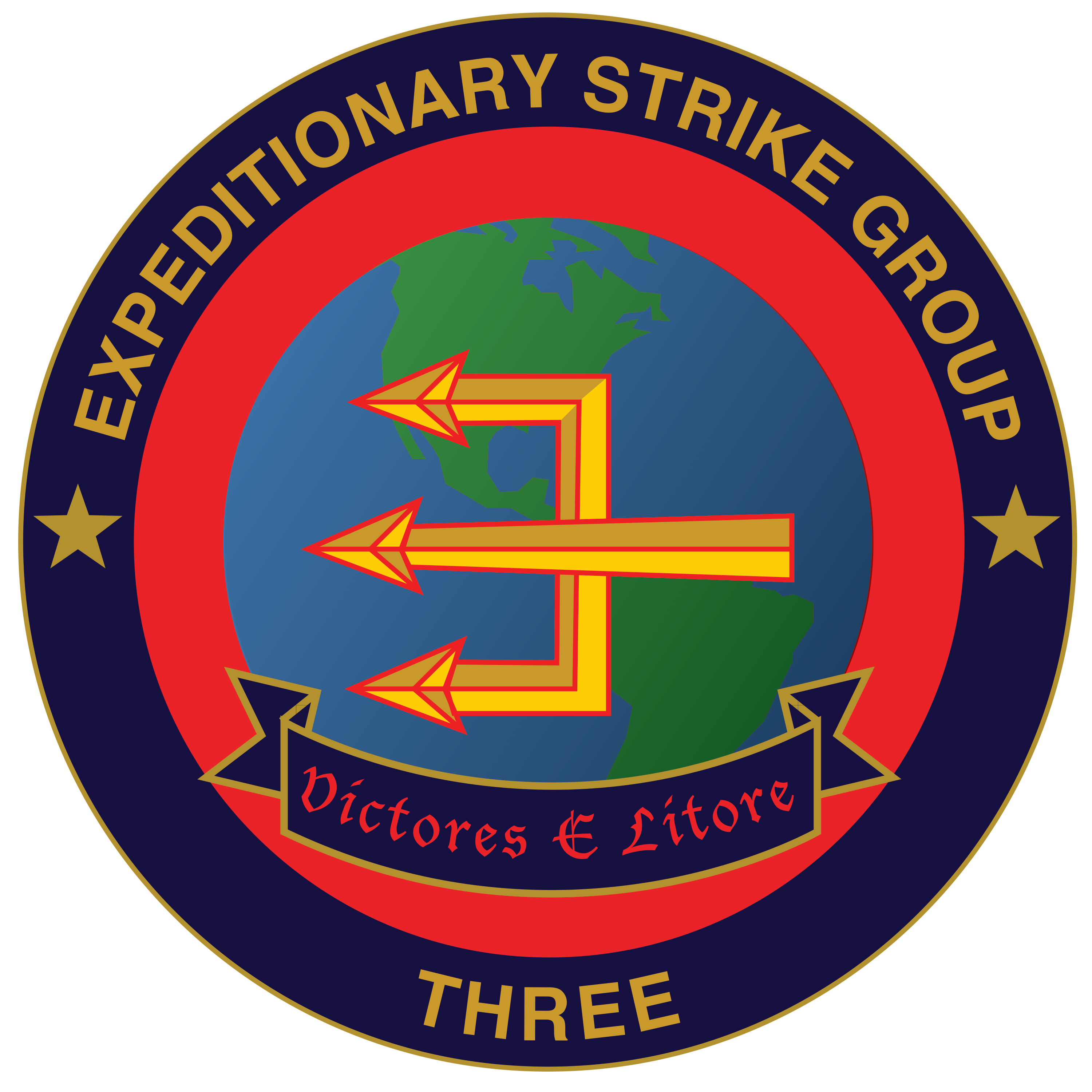 Expeditionary Strike Group (COMEXSTRKGRU) 3 Logo